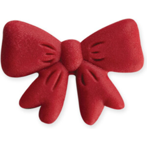 Φιογκάκια κόκκινα 3,5cm 40τεμ ζαχαρωτά Sugart