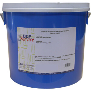 Γλάσο fondant λευκό 15 κιλά DGF