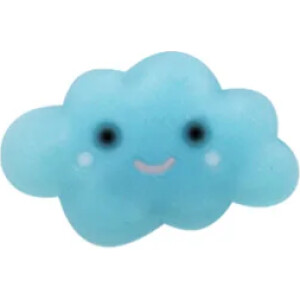 Καλούπι σιλικόνης συννεφάκι με φατσούλα 4,2x6cm