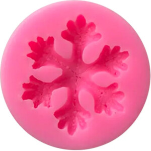 Καλούπι σιλικόνης χιονονιφάδα 5cm