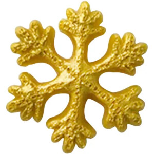 Alternative view of Καλούπι σιλικόνης χιονονιφάδα 5cm