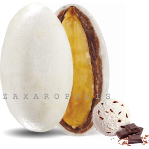 Alternative view of Κουφέτα My choco αμυγδάλου λευκό περλέ στρατσιατέλα 1 κιλό Zaxaropolis