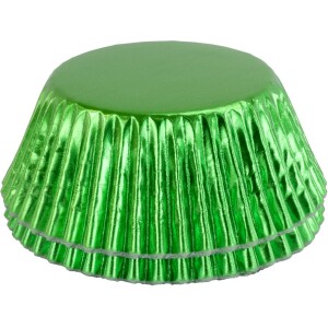 Alternative view of Θήκες cupcake πράσινo μεταλλιζέ 5cm 30τεμ PME