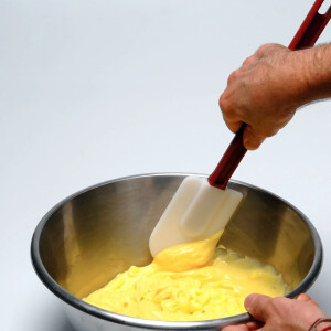 Alternative view of Σπάτουλα σιλικόνης μαρίζ λευκή 41cm Silikomart