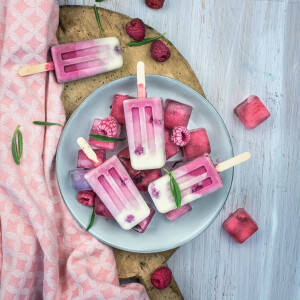 Alternative view of Φόρμα σιλικόνης για παγωτό mini vintage 4x47ml 4 θέσεις Silikomart