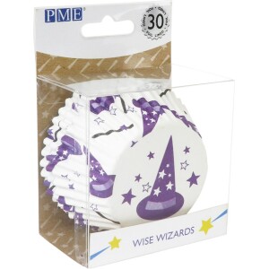 Θήκες cupcake με καπέλα μάγισσας 5cm 30τεμ PME