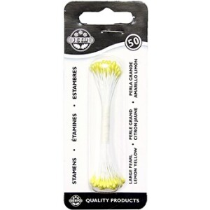 Alternative view of Στήμονες μεγάλοι κίτρινοι λεμονί 50τεμ PME