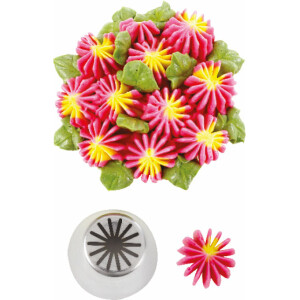 Alternative view of Κορνέ #23 λουλούδι αστέρι Decora