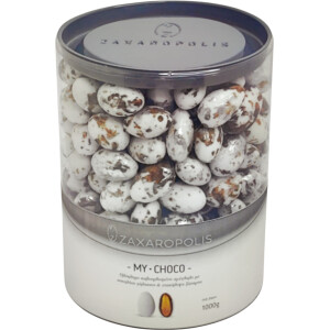 Κουφέτα My choco αμυγδάλου πιτσιλωτό καφέ mix γεύσεων 1 κιλό Zaxaropolis