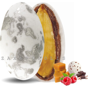 Alternative view of Κουφέτα My choco αμυγδάλου πιτσιλωτό ασημί  mix γεύσεων 1 κιλό Zaxaropolis