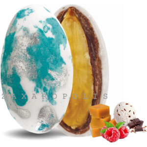 Alternative view of Κουφέτα My choco αμυγδάλου πιτσιλωτό τιρκουάζ mix γεύσεων 1 κιλό Zaxaropolis