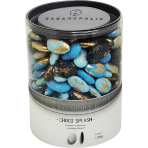 Κουφέτα Choco splash αποχρώσεις μπλε μπρονζέ mix γεύσεων 1 κιλό Zaxaropolis