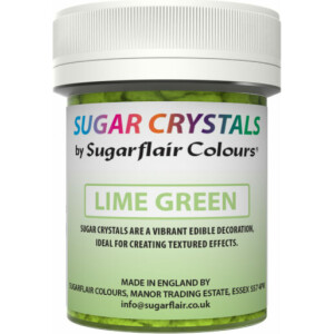 Sugar crystals κρύσταλλοι ζάχαρης lime 45ml Sugarflair