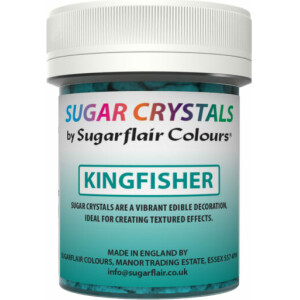 Sugar crystals κρύσταλλοι ζάχαρης kingfisher 45ml Sugarflair