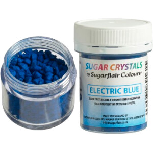 Alternative view of Sugar crystals κρύσταλλοι ζάχαρης electric blue  45ml Sugarflair