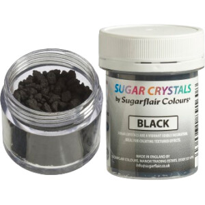 Alternative view of Sugar crystals κρύσταλλοι ζάχαρης μαύρο 45ml Sugarflair