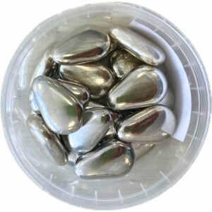 Ασημένια αμύγδαλα μεγάλα 40γρ Sweetbite