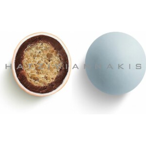 Κουφέτα Crispy twist γαλάζιο ματ γεύση τύπου Bueno 700γρ Χατζηγιαννάκη