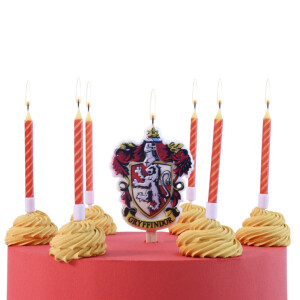 Alternative view of Κεριά Gryffindor Harry Potter 7τεμ PME