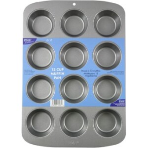 Ταψί αντικολλητικό για μάφιν 12 θέσεων 45x26,5x5cm PME