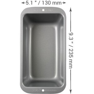 Alternative view of Ταψί ορθογώνιο  22,9x12,7x7cm PME