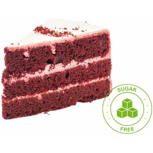 Μίγμα για κέικ red velvet χωρίς ζάχαρη 500γρ Sweetbite