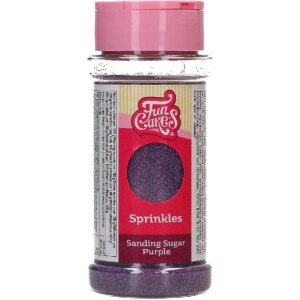 Ζάχαρη μωβ 80γρ Funcakes