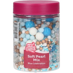Πέρλες blue celebration soft 80γρ Funcakes