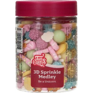 Sprinkles be a unicorn medley 70γρ Funcakes