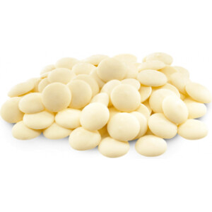 Κουβερτούρα λευκή σταγόνες Βελγίου 1 κιλό Sweetbite