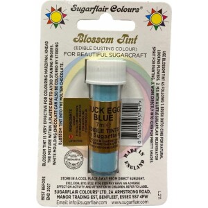 Χρώμα σκόνη γαλάζιο duck egg 7ml Sugarflair