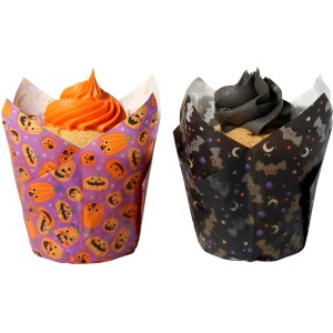 Alternative view of Θήκες για muffin τουλίπες Pumpkin Party 24τεμ PME