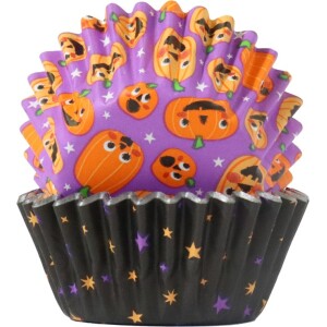 Θήκες cupcake mini Pumkin Party 60τεμ PME
