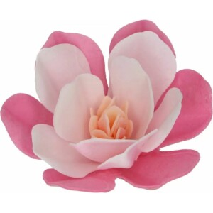 Alternative view of Μανόλιες βάφλας ροζ λευκό φουξ μεγάλα 6τεμ Funcakes