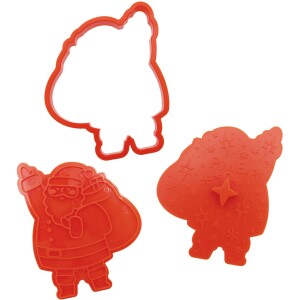 Alternative view of Κουπάτ Santa's workshop με σφραγίδα 3τεμ PME