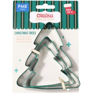 Κουπάτ Χριστουγεννιάτικα δέντρα 3τεμ PME
