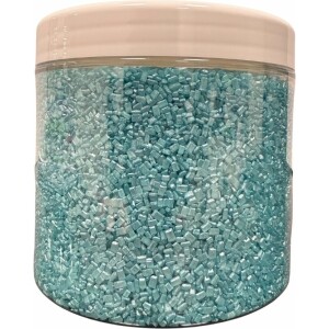 Ζάχαρη κρυσταλλική τυρκουάζ 600γρ Sweetbite