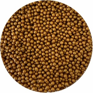 Alternative view of Πέρλες χρυσό σκούρο 4mm 600γρ Sweetbite