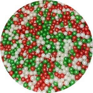 Alternative view of Πέρλες χριστουγεννιάτικες 4mm 40γρ Sweetbite