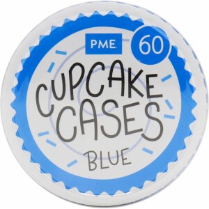 Alternative view of Θήκες cupcake μπλε 5cm 60τεμ PME