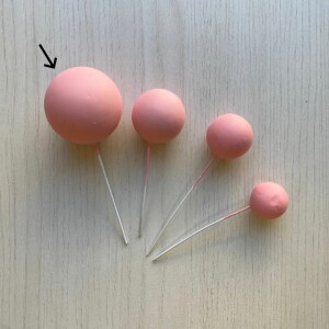 Alternative view of Διακοσμητικές σφαίρες ροζ - Επιλέξτε μέγεθος