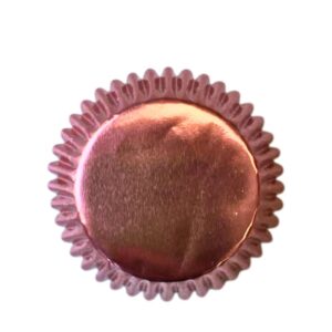 Alternative view of Θήκες cupcake ροζ μεταλλιζέ 5cm 15τεμ