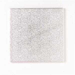 Δίσκος 20x20cm ασημί - πάχος 13mm