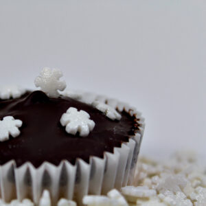 Sprinkles χιονονιφάδες ασημί 30γρ Sweetbite