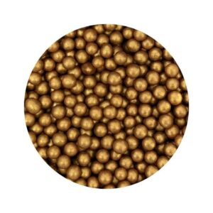 Alternative view of Πέρλες χρυσό σκούρο 4mm 220γρ Sweetbite
