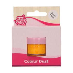 Χρώμα ζαχαροπλαστικής κίτρινο sunset yellow 2,5γρ Funcakes