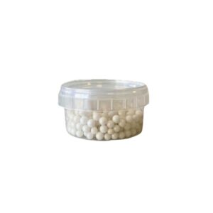 Alternative view of Πέρλες λευκές περλέ βρώσιμες 5mm 40γρ Sweetbite