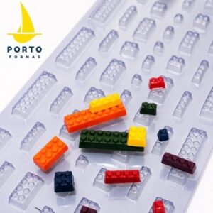 Καλούπι σοκολάτας τουβλάκια LEGO Porto Formas