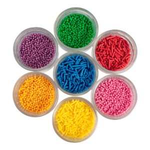 Alternative view of Sprinkles διάφορα σετ 7 σακουλάκια - rainbow PME