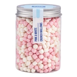 Crunch mallows ροζ - λευκό PME